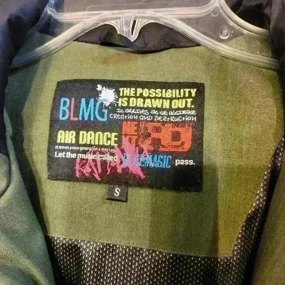 BLMG Blue magic winter snowboard or ski coat jacket size S - Picture 2 of 8